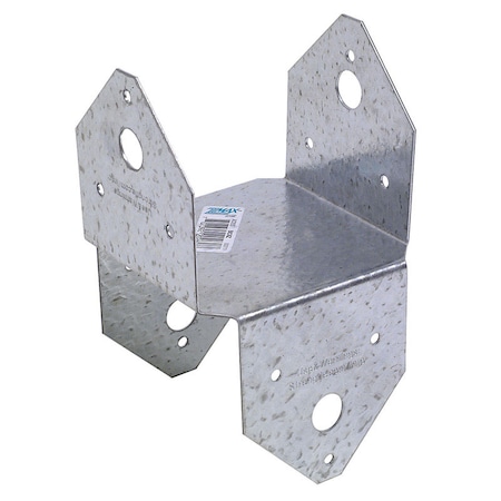 Simpson Strong-Tie Simpson Strong-Tie 4 in. H X 4 in. W 18 Ga. Galvanized Steel Post Cap BC4Z-R